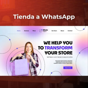Tienda a WhatsApp